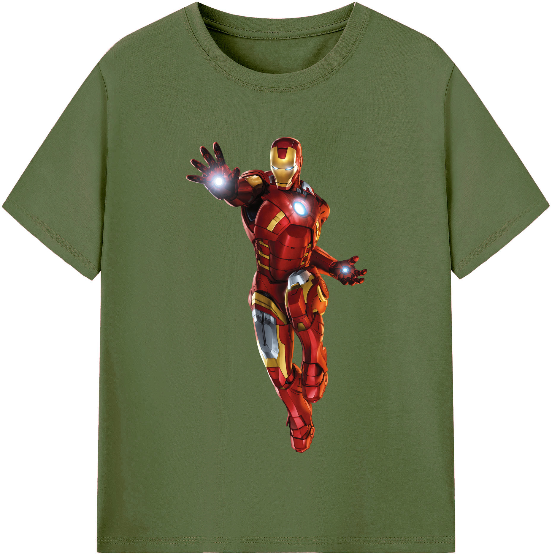 （画像用） アベンジャーズ The Avengers 綿100％半袖Tシャツ（フロントプリント）